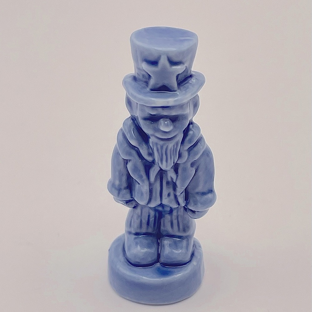 Wade Wade Whimsies, Ceramic, 4th of July, Uncle Sam, Calendar Series, 2008